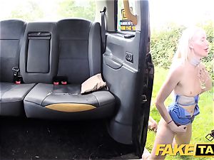 fake cab Golden douche for sizzling gal followed rectal bang-out