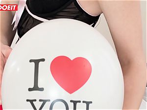 LETSDOEIT - Valentine's Day raunchy fuck-a-thon With camera guy